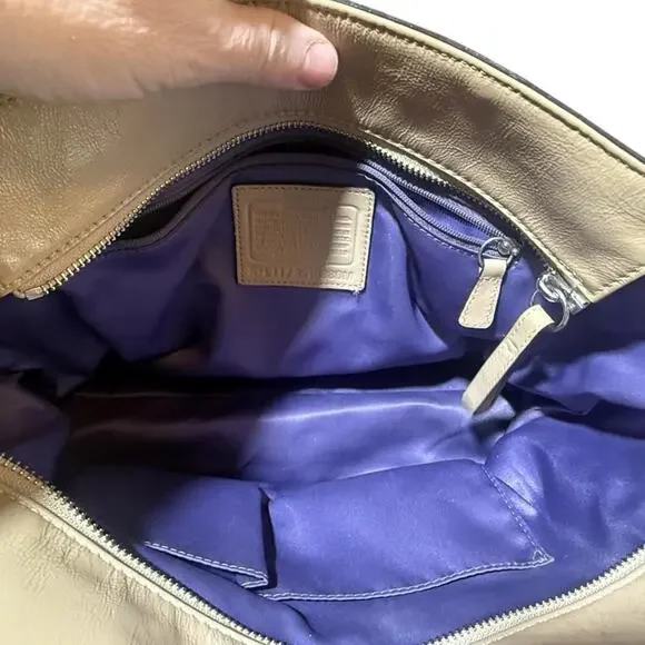 Coach Gallery East West Patent Leather Tote - Picture 8 of 9